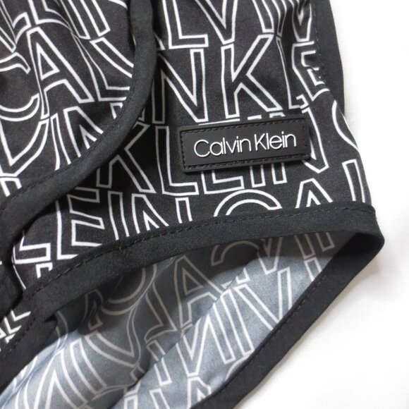 4/$14 CK CALVIN KLEIN womens SWIM SHORT black WHITE cover up BOTTOM SIZE XXL - Picture 2 of 8